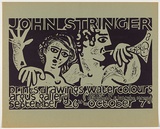 Artist: b'Stringer, John.' | Title: b'John Stringer prints, drawings, watercolours.' | Date: 1960 | Technique: b'linocut, printed in black ink, from one block'