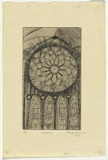 Artist: b'Cilento, Margaret.' | Title: b'Chartres.' | Date: 1958 | Technique: b'etching, printed in black ink, from one  plate'