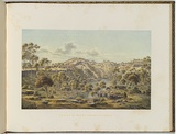 Artist: b'von Gu\xc3\xa9rard, Eugene' | Title: b'Crater of Mount Eccles, Victoria' | Date: (1866 - 68) | Technique: b'lithograph, printed in colour, from multiple stones [or plates]'
