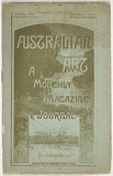 Artist: b'Collingridge, George.' | Title: b'Cover: Australian Art: a monthly magazine and journal.' | Date: 1888 | Technique: b'wood-engravings, line-blocks; letterpress text'