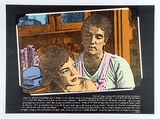 Artist: b'Morrow, David.' | Title: b'Sam and David 1980' | Date: 1987 | Technique: b'screenprint, printed in colour, from multiple stencils'