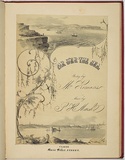 Artist: b'Thomas, Edmund.' | Title: bFar o'er the sea | Date: 1857 | Technique: b'lithograph, printed in colour, from two stones (black ink and buff tint)'