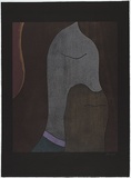 Artist: b'Harris, Brent.' | Title: b'Jesus #10.' | Date: 2004 | Technique: b'woodcut, lithograph and screenprint, printed in colour, from 7 blocks, 1 aluminium litho plate and 1 screen'