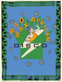 Artist: b'Soeterboek, Will.' | Title: b'Mad African Wax disco.' | Date: 1983-84 | Technique: b'screenprint, printed in colour, from four stencils'