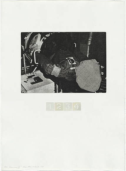 Artist: MADDOCK, Bea | Title: Journey III. | Date: 1977, September- November | Technique: photo-etching, aquatint and stipple, printed in colour, from five  plates