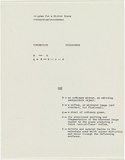 Artist: b'Burn, Ian.' | Title: b'Diagram for a mirror piece / conception/occurrence' | Date: 1967 | Technique: b'photocopy sheet'