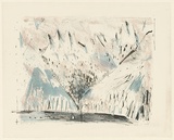 Artist: MACQUEEN, Mary | Title: Alpine | Date: 1977 | Technique: lithograph, printed in colour, from multiple plates | Copyright: Courtesy Paulette Calhoun, for the estate of Mary Macqueen