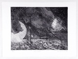 Artist: b'Baird, Bob.' | Title: b'Eclipse..' | Date: 1988 | Technique: b'etching, printed in black ink, from one plate'