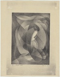 Artist: Hinder, Frank. | Title: Mother and child | Date: 1947 | Technique: lithograph, printed in black ink, from one stone