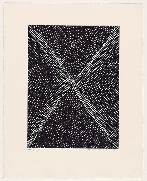 Artist: b'Marshall, Maylene.' | Title: b'Untitled (4).' | Date: 2007 | Technique: b'ethcing, printed in black ink, from one plate'