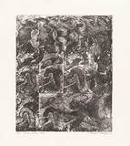Artist: MEYER, Bill | Title: Tracking with lines | Date: 1981 | Technique: etching, aquatint and drypoint, printed in black ink, from one zinc plate (photo-etch) | Copyright: © Bill Meyer