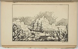 Artist: Ham Brothers. | Title: not titled [Heela off the coast of Greenland]. | Date: 1850 | Technique: lithograph, printed in black ink, from one stone