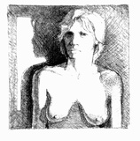 Artist: Kelly, William. | Title: not titled [female nude] | Date: 1983 | Technique: lithograph | Copyright: © William Kelly
