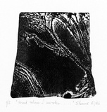 Artist: b'SHEARER, Mitzi' | Title: b'And when I awoke...' | Date: 1981 | Technique: b'relief-etching, printed in black ink, from one plate'