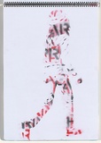 Title: b'Chickenpox' | Date: 2003-2004 | Technique: b'stencil, printed with colour aerosol paint, from one stencil'