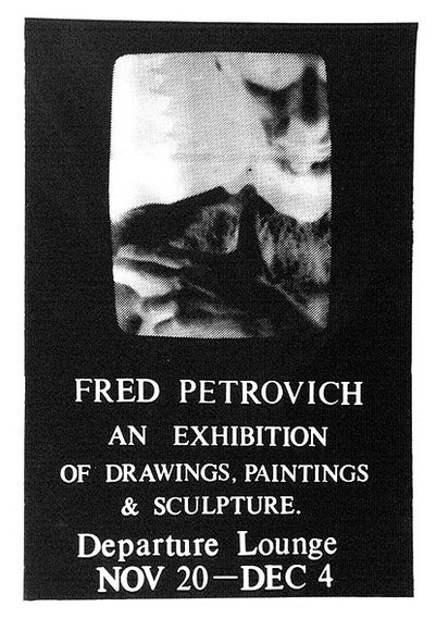 Artist: b'MERD INTERNATIONAL' | Title: b'Fred Petrovich Sculpture-paintings' | Date: 1984 | Technique: b'screenprint'