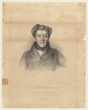 Title: b'G.A. Robinson Esq.' | Date: 1850s | Technique: b'lithograph, printed in black ink, from one stone'