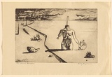 Artist: b'Rayner, Henry.' | Title: b'The eternal stream' | Date: 1938 | Technique: b'etching, printed in black ink, from one plate'