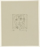 Artist: SELLBACH, Udo | Title: not titled | Date: 1960-80 | Technique: etching