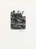 Artist: b'Frazer, David.' | Title: b'John R. Walker' | Date: c.2001 | Technique: b'wood-engraving, printed in black in, from one block'