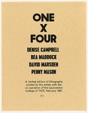 Title: b'One x Four' | Date: 1997