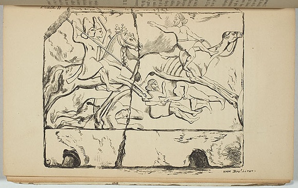 Artist: b'Ham Brothers.' | Title: b'not titled [Nineveh].' | Date: 1850 | Technique: b'lithograph, printed in black ink, from one stone'
