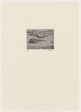 Artist: b'Rees, Lloyd.' | Title: b'Greek Islands' | Date: 1976 | Technique: b'softground-etching, printed in black ink, from one zinc plate' | Copyright: b'\xc2\xa9 Alan and Jancis Rees'