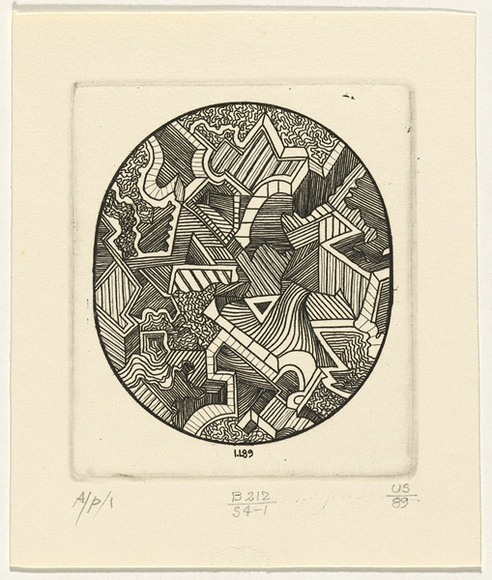 Artist: b'SELLBACH, Udo' | Title: b'not titled' | Date: 1960-80 | Technique: b'etching'