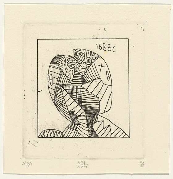 Artist: b'SELLBACH, Udo' | Title: b'not titled' | Date: 1960-80 | Technique: b'etching'