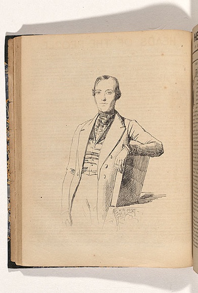 Artist: b'Nicholas, William.' | Title: b'The schoolmaster (D.Patterson)' | Date: 1847 | Technique: b'pen-lithograph, printed in black ink, from one plate'