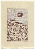 Artist: Burgess, Ruth. | Title: Christmas in the everlasting garden. | Date: 1992 | Technique: woodcut, printed in colour, from two blocks