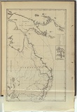 Title: b'Map of route from Sydney to New Guinea  of the Detached Squadron expedition to New Guinea' | Technique: b'lithograph, printed in black ink, from one stone'