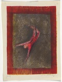 Artist: b'SELLBACH, Udo' | Title: b'(Trapeze)' | Date: 1966 | Technique: b'lithograph, printed in colour, from three stones [or plates]'