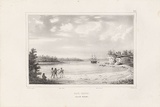 Artist: Sainson, Louis de. | Title: Baie Jervis. Nouvelle Hollande. (Jervis Bay, New Holland). | Date: 1833 | Technique: lithograph, printed in black ink, from one stone