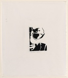 Artist: b'Optic.' | Title: b'Mad Prof.' | Date: 2004 | Technique: b'stencil, printed in black ink, from one stencil'