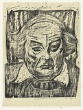 Artist: AMOR, Rick | Title: Stephen Murray Smith. | Date: 1988 | Technique: woodcut, printed in black ink, from one block