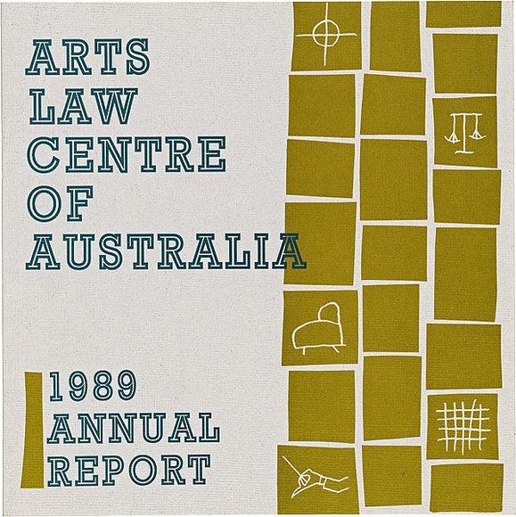 Artist: b'REDBACK GRAPHIX' | Title: b'Pamphlet: Arts Law Centre of Australia' | Date: 1980 | Technique: b'offset-lithograph'