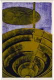 Artist: b'Stuart, Guy.' | Title: b'Cone Interior 2' | Date: 1968 | Technique: b'lithograph, printed in colour, from multiple blocks/plates' | Copyright: b'\xc2\xa9 Guy Stuart'