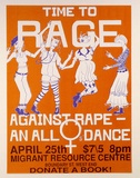 Artist: b'ACCESS 10' | Title: b'Rage Against Rape.' | Date: 1992, April | Technique: b'screenprint, printed in colour, from multiple stencils'