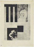 Artist: MADDOCK, Bea | Title: not titled | Date: 1968 | Technique: relief-etching, printed in black ink, from one plate