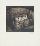 Artist: b'SCHMEISSER, Jorg' | Title: b'Shergol' | Date: 1985 | Technique: b'etching and aquatint, printed in colour, from two plates' | Copyright: b'\xc2\xa9 J\xc3\xb6rg Schmeisser'