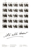 Artist: UNKNOWN | Title: Its all show: exhibition poster for an exhibition by final year students, visual Communication Workshop, Canberra School of Art | Technique: photo offset-lithograph