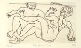 Artist: b'Furlonger, Joe.' | Title: b'Palm Beach suite (no.19)' | Date: 1990 | Technique: b'etching, printed in black ink, from one plate'