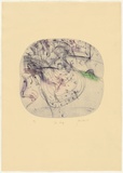 Artist: b'Olsen, John.' | Title: b'Sea surge.' | Date: 1990 | Technique: b'etching, aquatint, printed in colour with plate-tone, from one plate'