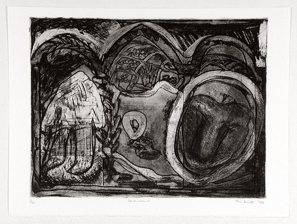 Artist: b'Smith, Tim.' | Title: b'Renaissance.' | Date: 1988 | Technique: b'etching, printed in black ink, from one plate'