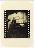 Artist: Whiteley, Brett. | Title: 10 Rillington Place, WII, (still from a proposed 16 mm film). | Date: 1965 | Technique: photo-screenprint, printed in colour, from four stencils | Copyright: This work appears on the screen courtesy of the estate of Brett Whiteley