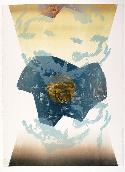 Artist: b'KING, Grahame' | Title: b'Baroque II' | Date: 1982 | Technique: b'lithograph, printed in colour, from five stones [or plates]'