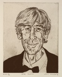 Artist: b'Miller, Lewis.' | Title: b'Peter Powditch' | Date: 1994 | Technique: b'etching, printed in black ink, from one plate' | Copyright: b'\xc2\xa9 Lewis Miller. Licensed by VISCOPY, Australia'