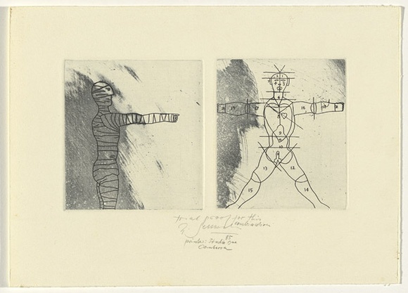 Artist: b'SELLBACH, Udo' | Title: b'not titled' | Date: 1960-80 | Technique: b'etching'