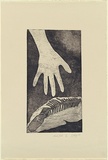 Artist: Foley, Fiona. | Title: Soul fish | Date: 1985 | Technique: etching and aquatint, printed in black ink with plate-tone, from one plate | Copyright: © Fiona Foley